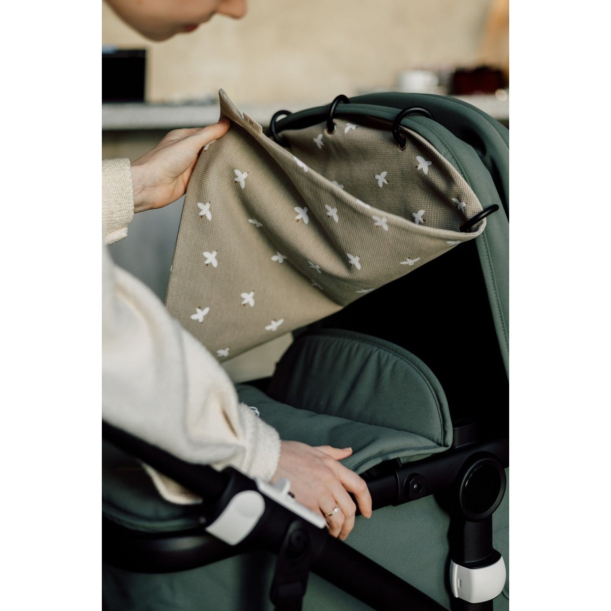 TISU stroller cover, Matcha