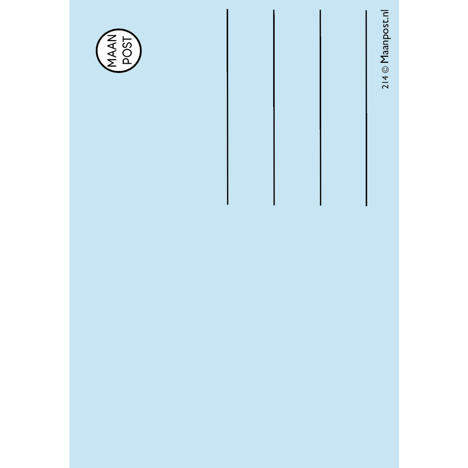 Postcard confetti