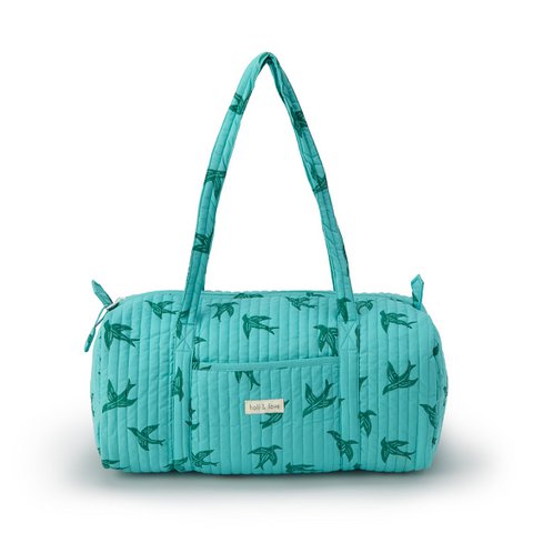Wochenendtasche - Grüner Vogel