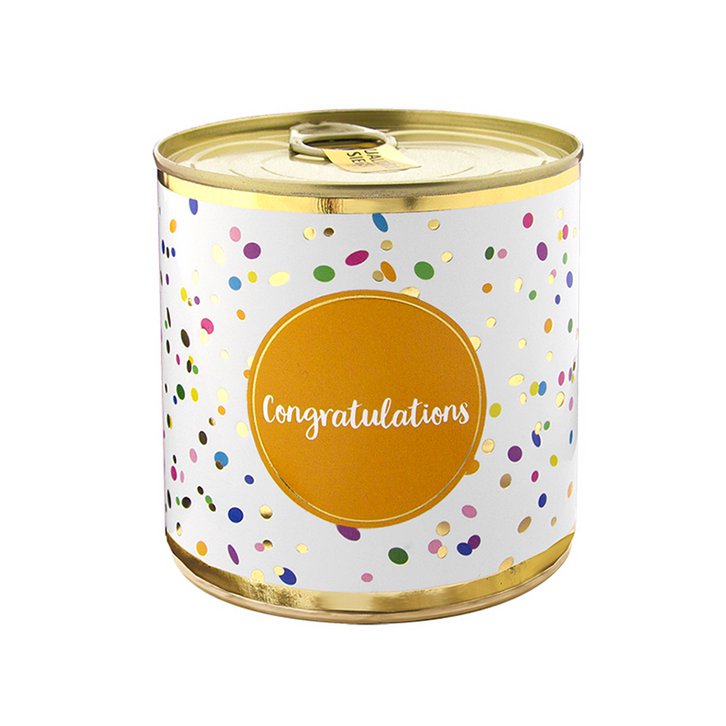 Tillykke - Confetti - Brownie - Cancake