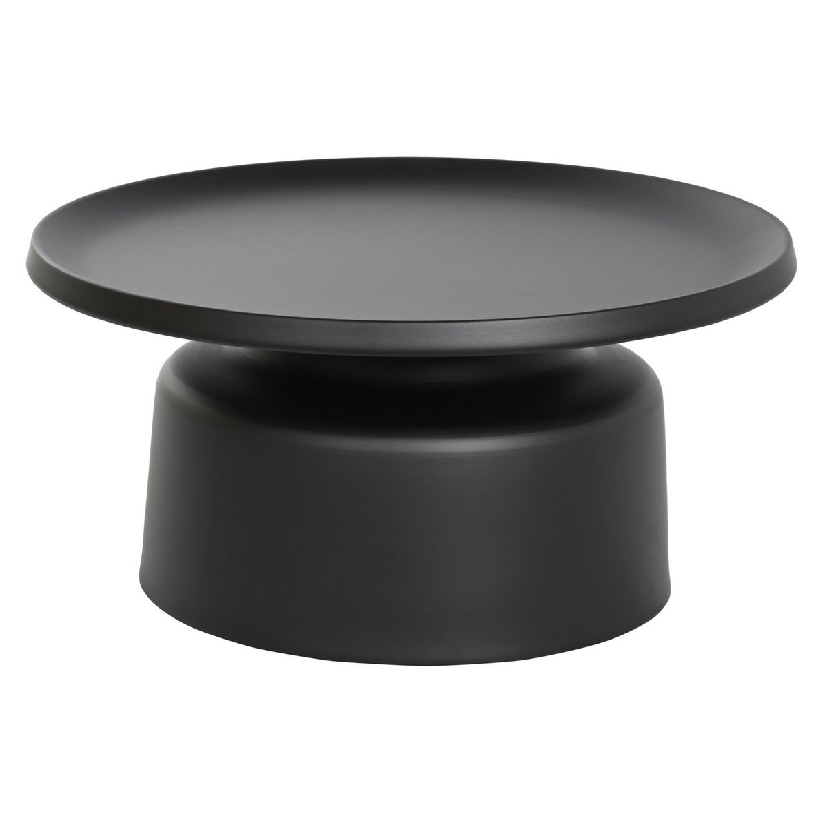 METAL COFFEE TABLE 75X75X38 BLACK MB205969