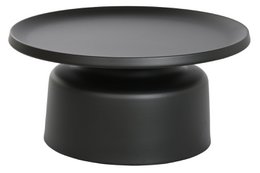 METALL-COUCHTISCH 75X75X38 SCHWARZ MB205969