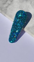 ⋒ Harzhaarclippack - Glitzer Ozean (7 Artikel) ⋒
