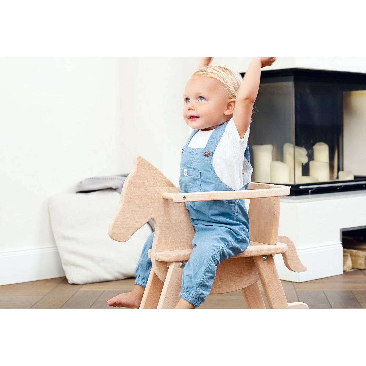 Rocking horse „Pinolino” with ring