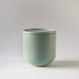 Bowl with lid MoxBowl Mathilde - sage green - 500ml