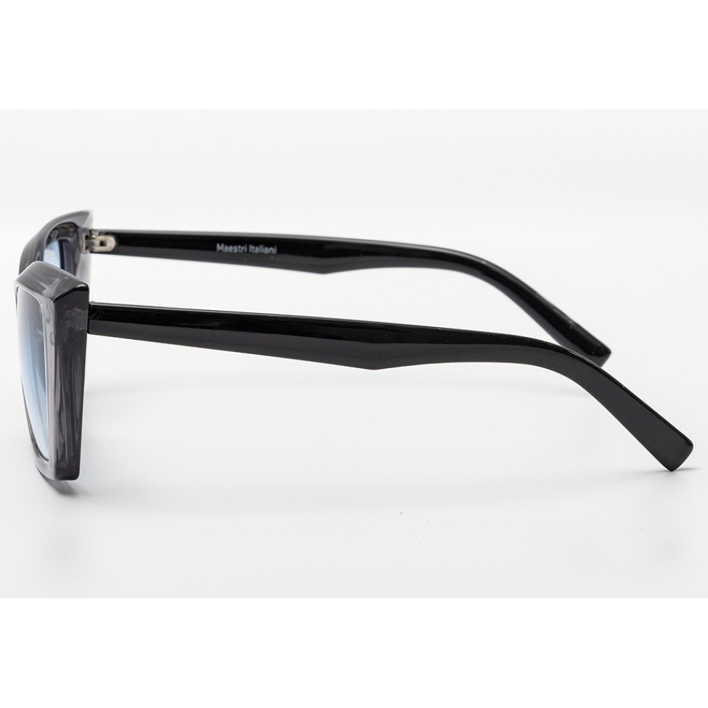 Gafas de sol cuadradas transparentes grises degradado – UV400 | Gafas modernas
