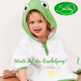 Ręcznik z kapturem Żaba Książę, 100 x 100