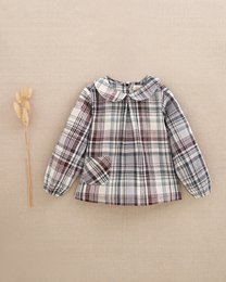 Kariertes Hemd für Jungen mit Seitentasche P81-11604204