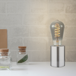 Home Sweet Home table lamp Dry Rond - brushed steel - 7.5/7.5/10cm