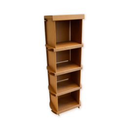 Kartonnen boekenkast 150cm