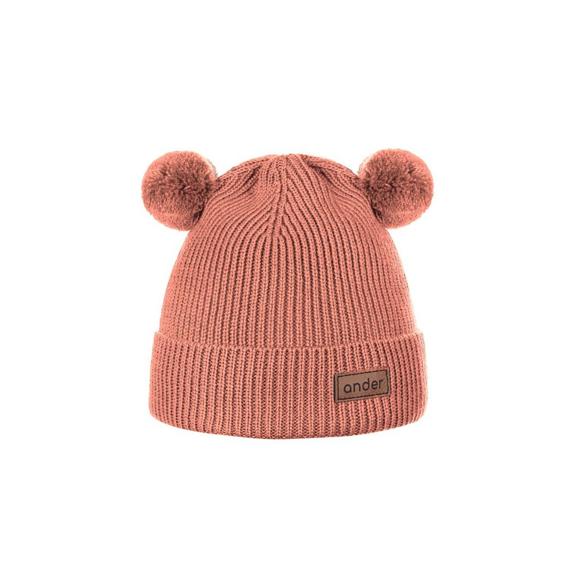 Kindermuts 100% merinowol TEDDY AMANDEL