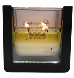 Decoración sorpresa con velas aromáticas - Feliz Año Nuevo - 🍾 Suerte