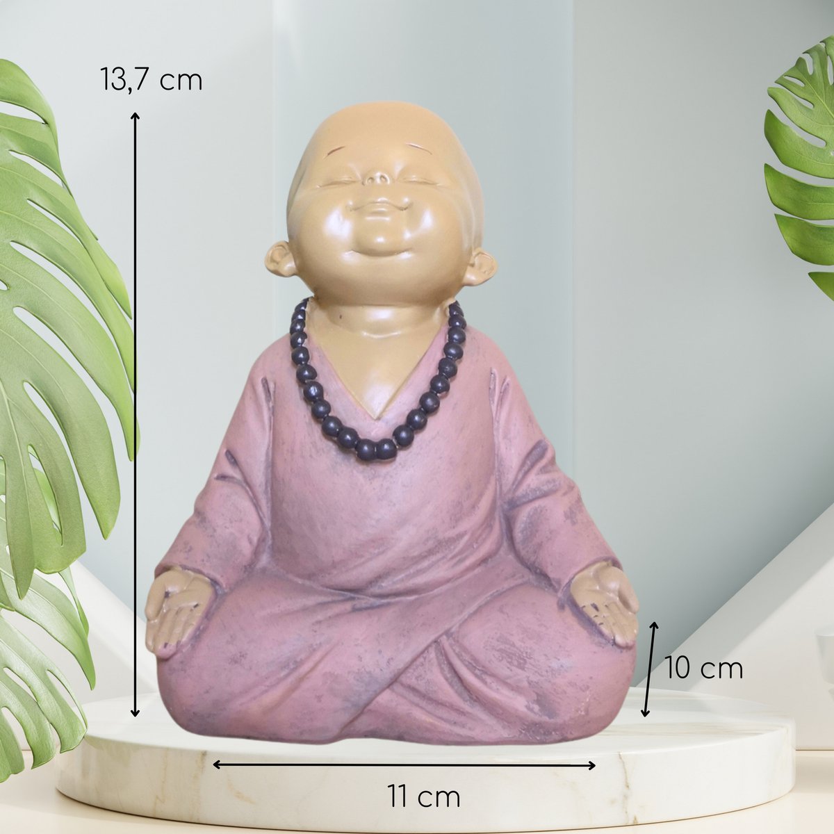 Baby Buddha SB2 Statuette – Zen und Feng Shui Dekoration – um eine entspannende Atmosphäre zu schaffen – glückliche Geschenkidee