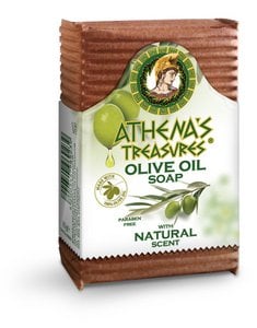 Natural Soap In Wavy Paper 85gr (Áthena´s)