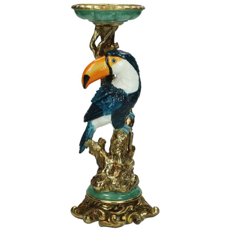 Portacandele - Tucano Multicolor ↑ 30 cm