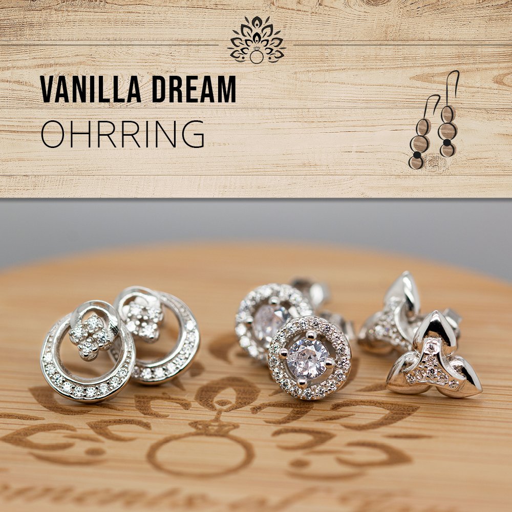 Decorative candle with sweet vanilla scent & crackling wooden wick: Vanilla Dream