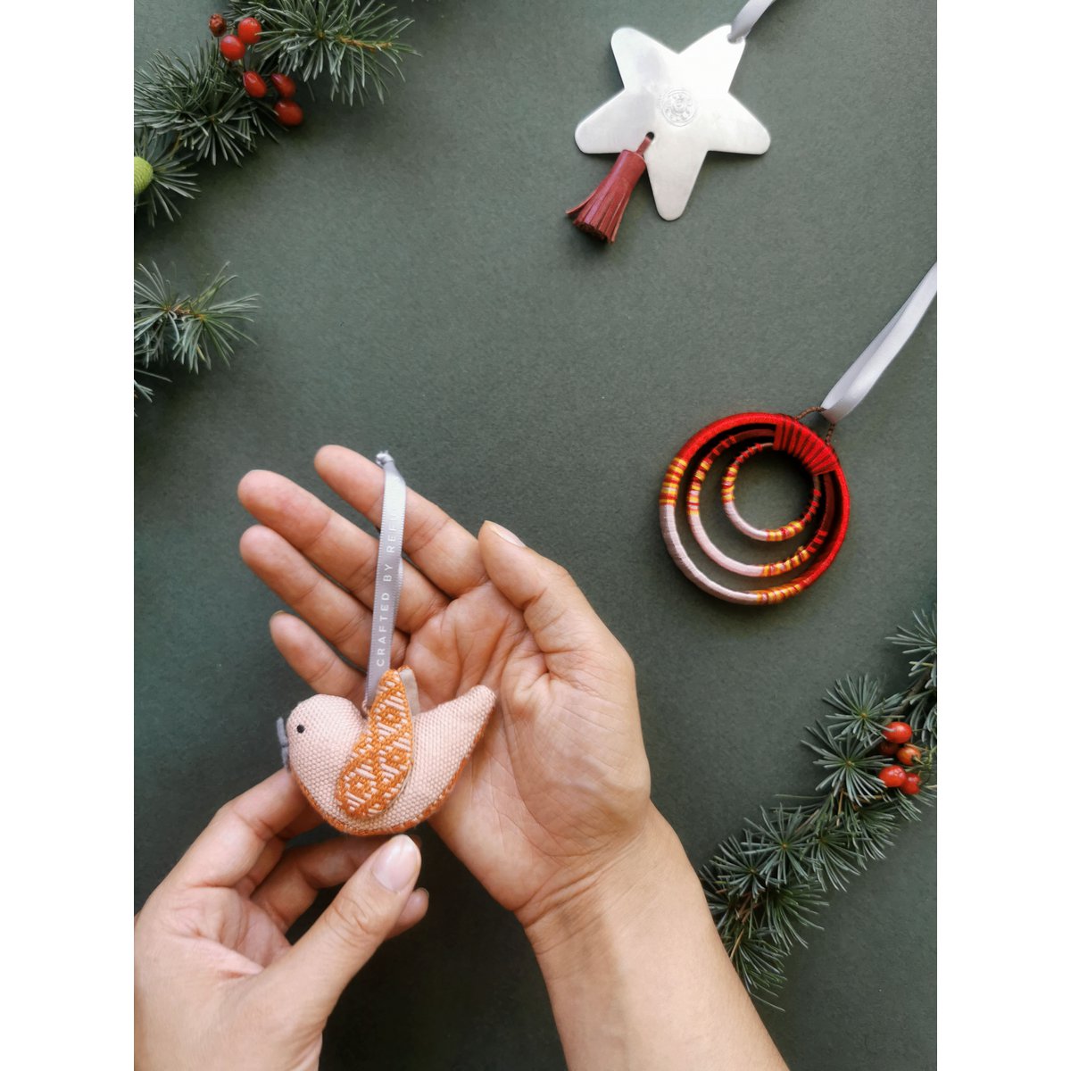 Charmant zangvogelornament