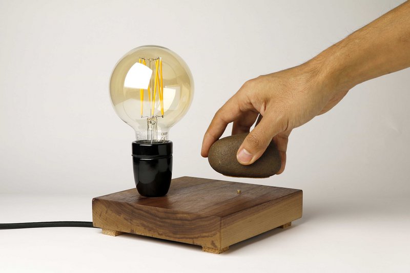 Julegave - Stone Light - naturlig bordlampe