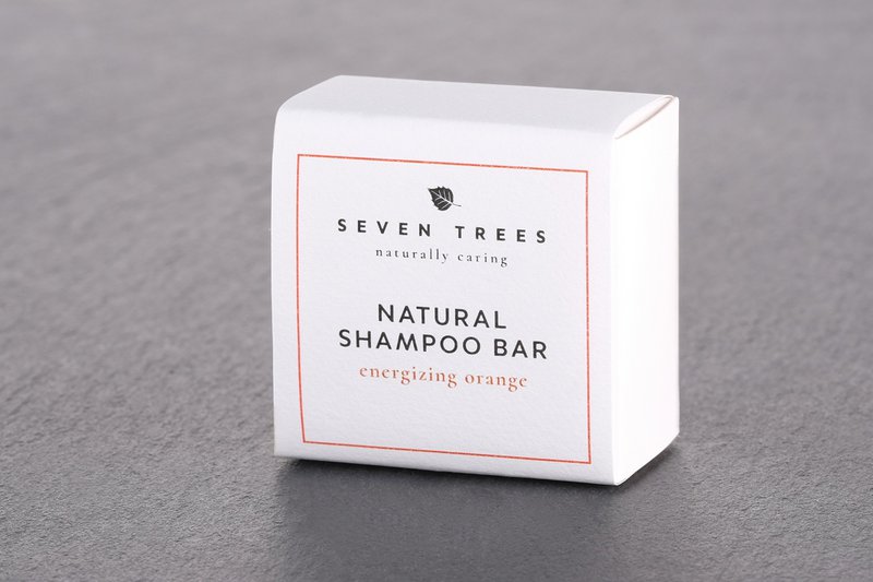 ENERGIZING ORANGE - Solid hårshampoo med hampeolie og æterisk appelsinolie
