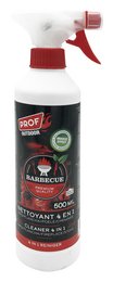 Nettoyant BIO 4 en 1 pour inserts de cheminée et grils de barbecue - 500 ml