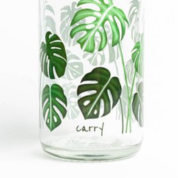 GREEN LIVING 0,4 l glasflaske