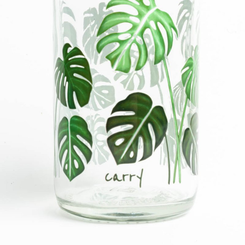 GREEN LIVING 0,4 l glasflaske