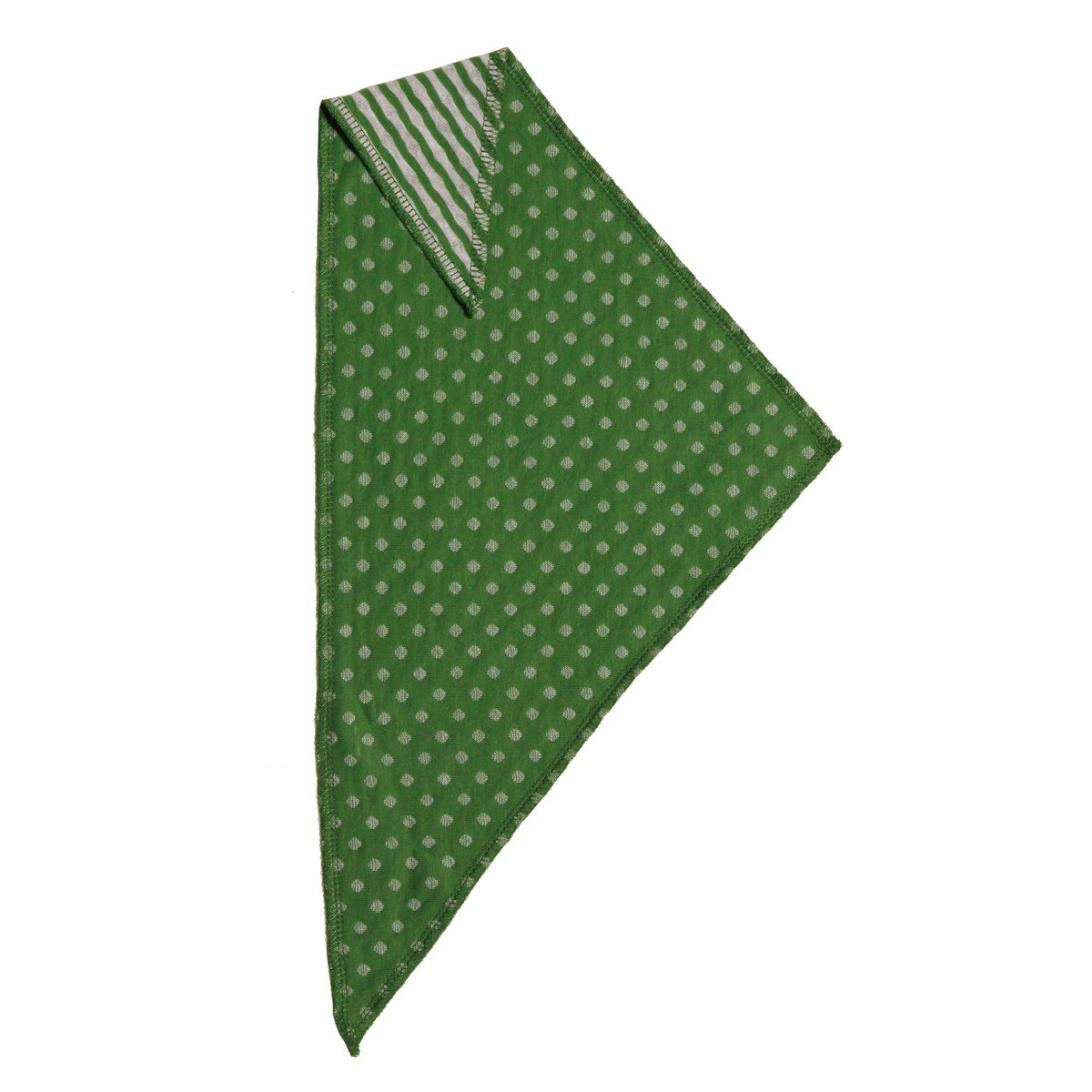 2853WS/4 | Driehoekige doek (4-pack) -forest groene beige-melange