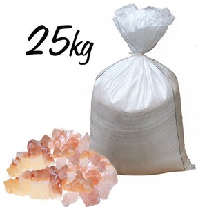 Roze Himalaya Badzout Brokken - Zak van 25 kg
