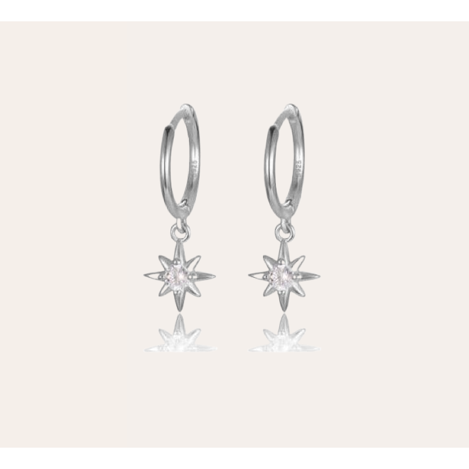 BOUCLES D'OREILLES ETOILE