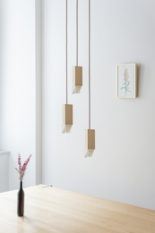 Lampe/One Messing Trio Lysekrone