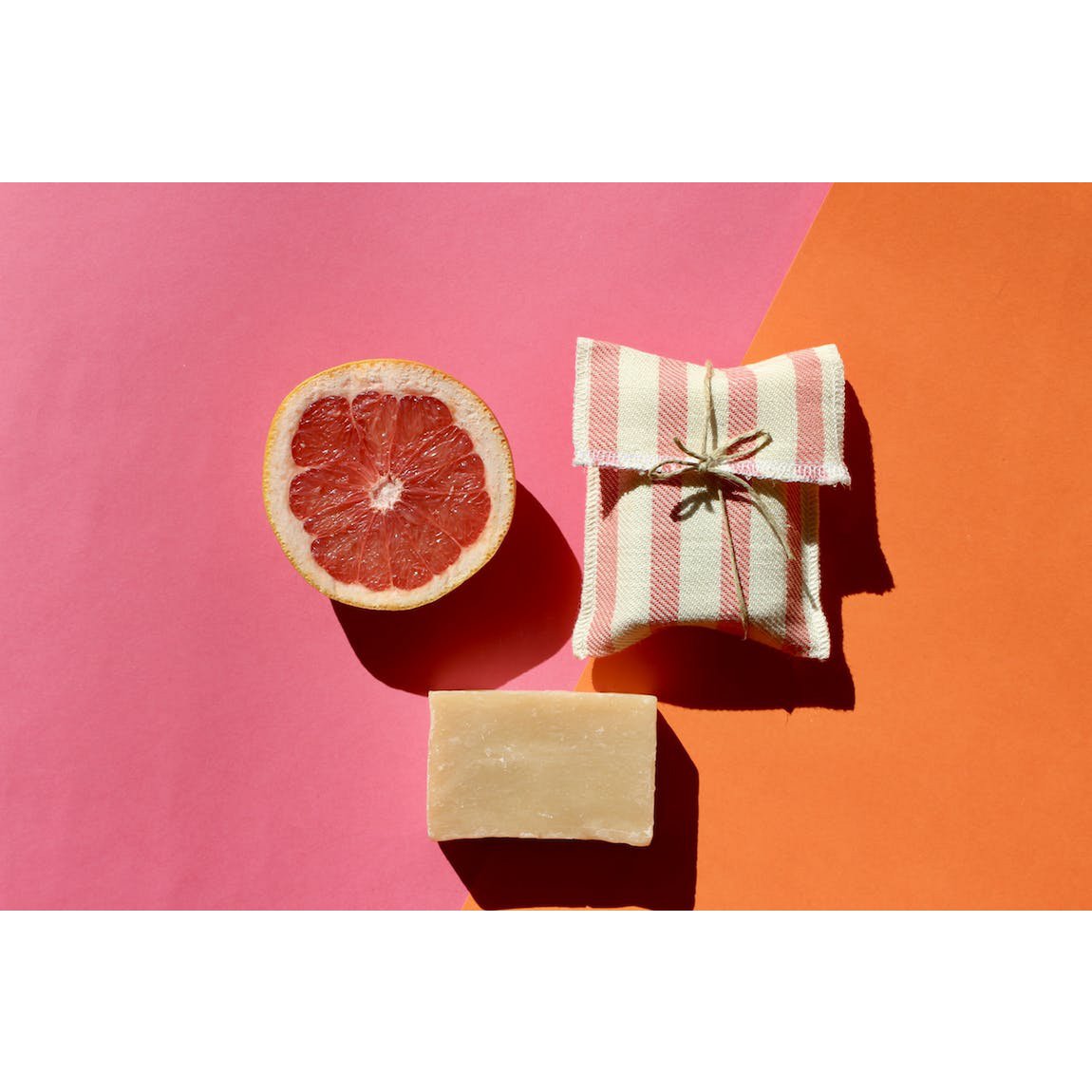 Sapone al pompelmo e geranio