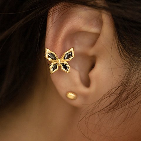 Enchanted Butterfly Ear Cuff-One Piece