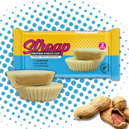 Protein Low Sugar Peanut White Chocolate cup