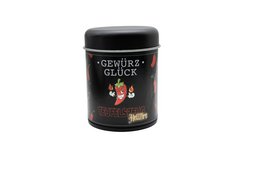 Gewürz-Glück Hellfire Teufelszeug – Ekstremt varm krydderiblanding med Carolina Reaper, Habanero & Scorpion Chili til chili, kød, pasta & BBQ