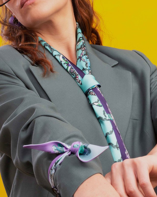 Ruban foulard "La petite libellule"