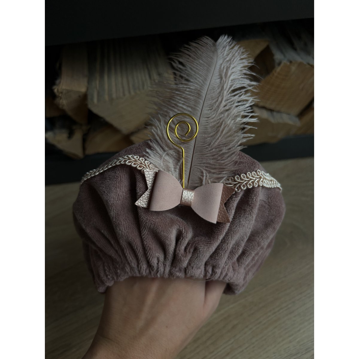Pete hat - Pink with bow