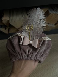 Pete hat - Pink with bow