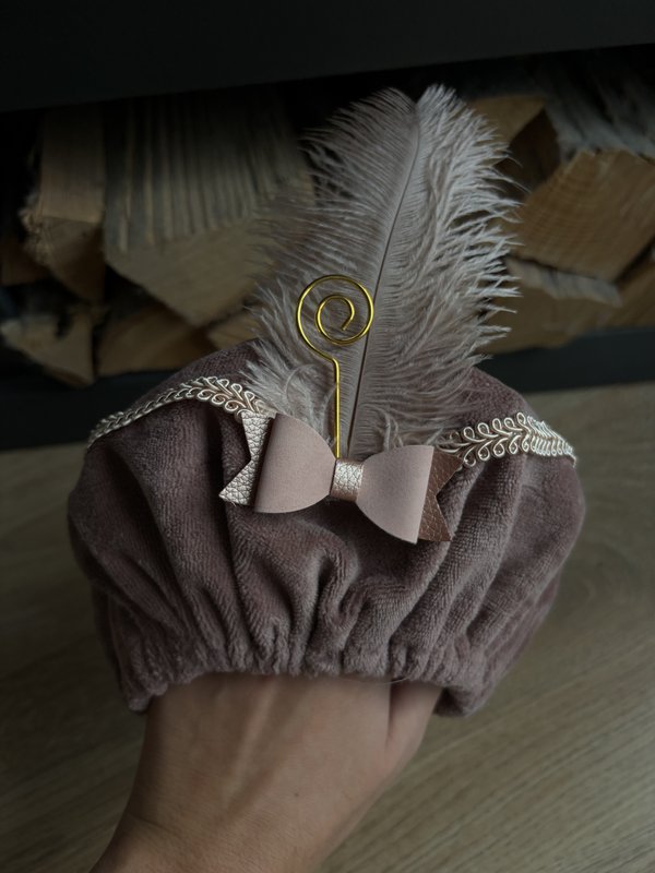 Pete hat - Pink with bow