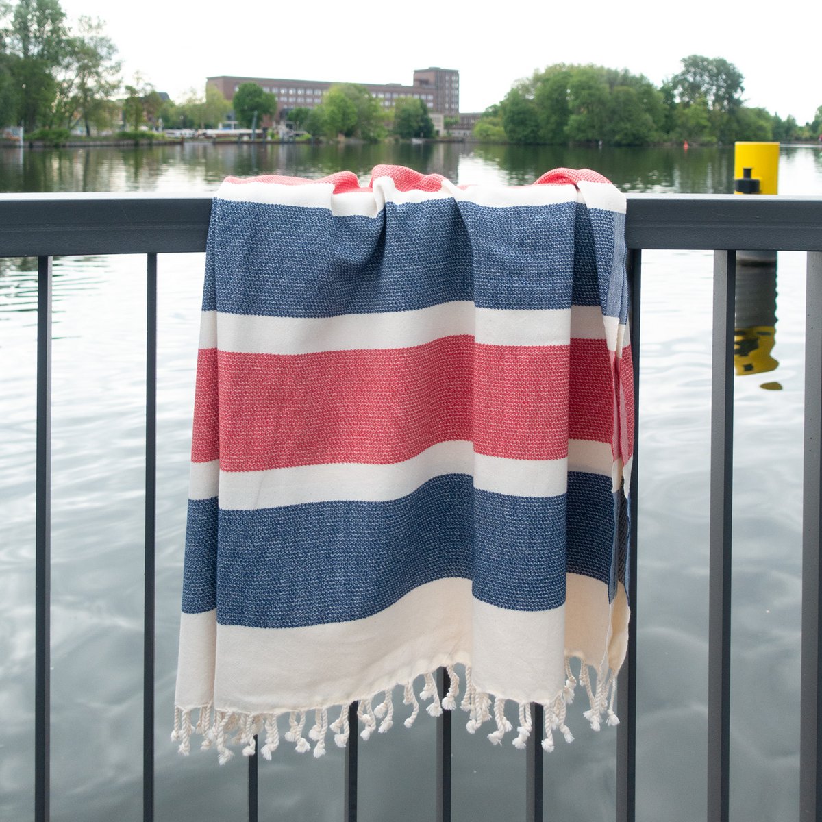 Hamamtuch Bio-Baumwolle Dalya maritim