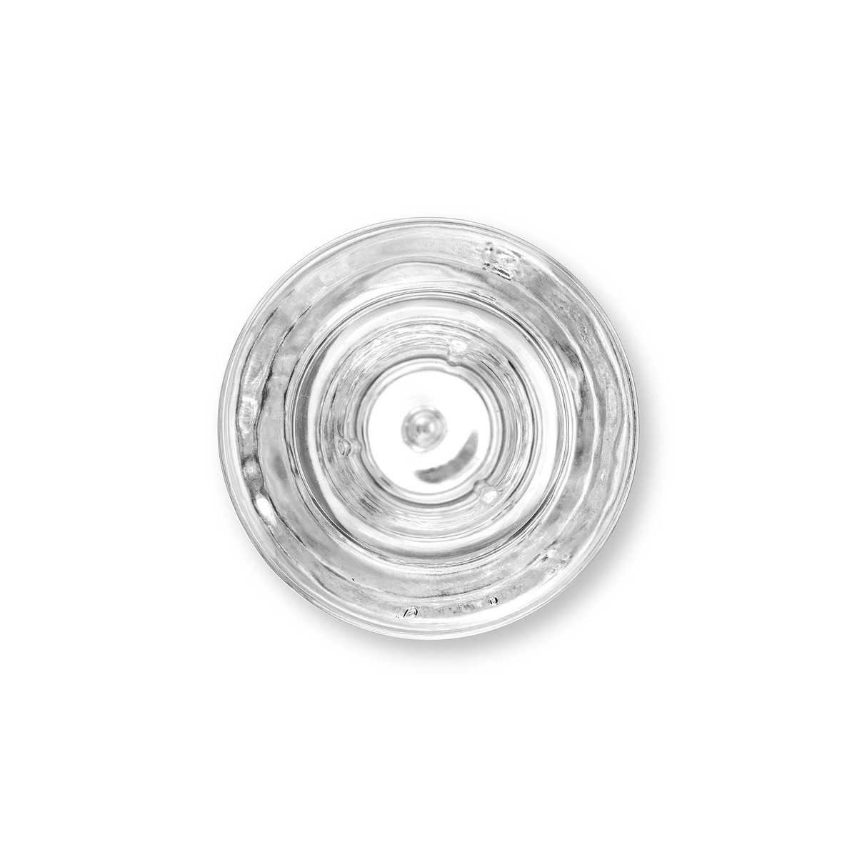 Candle Holder Glass Clear Large 10x35cm