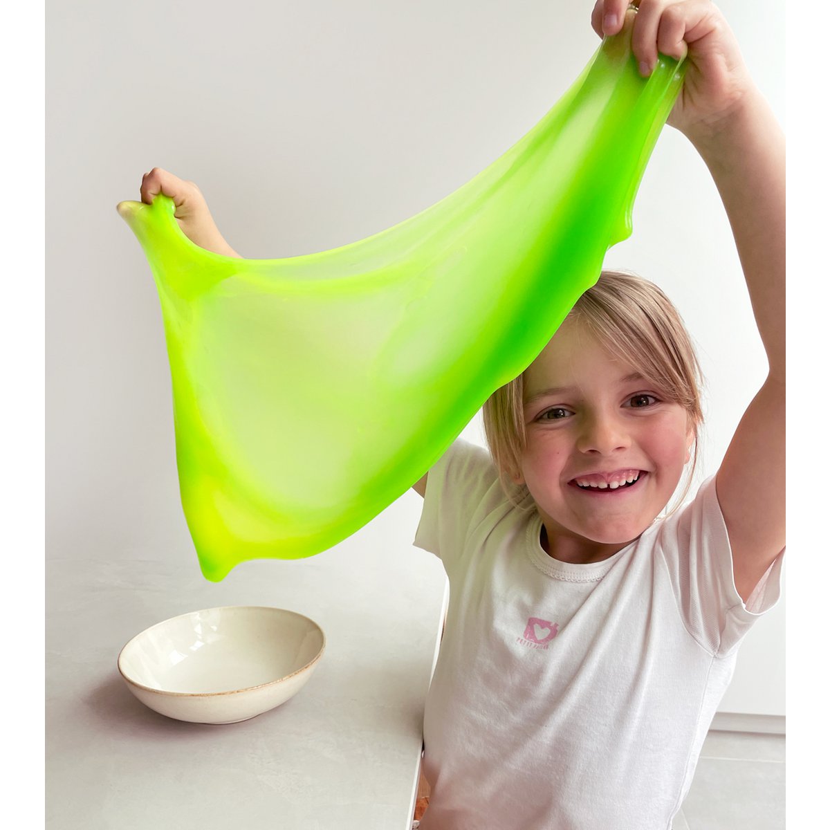 Tuban Slime - Jiggly Slime - Neo Duo - Geel En Groen 430g