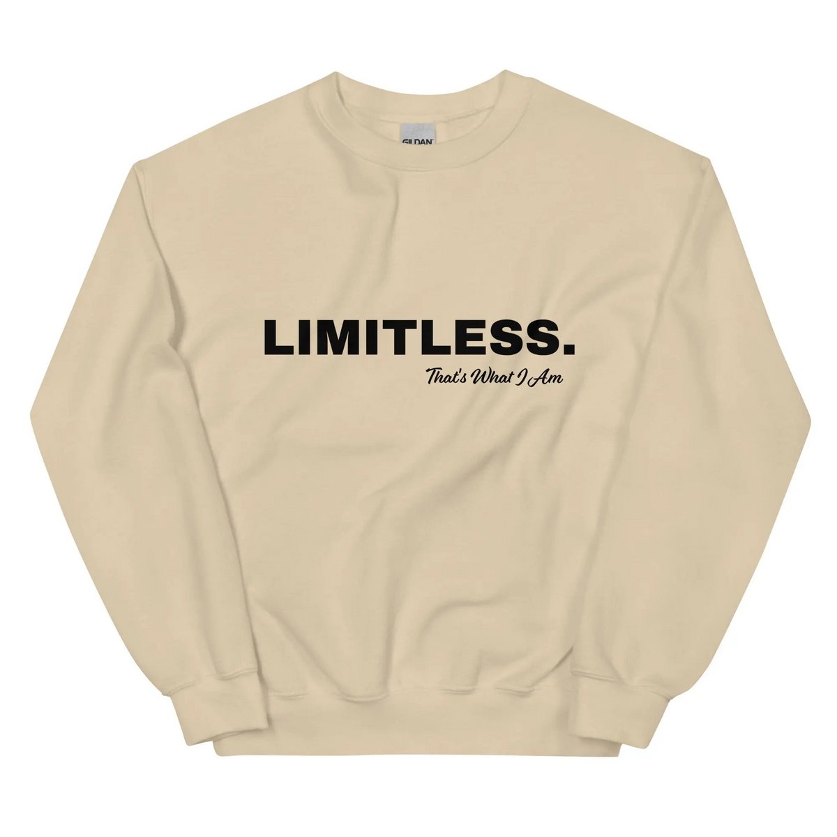 Ubegrænset unisex sweatshirt