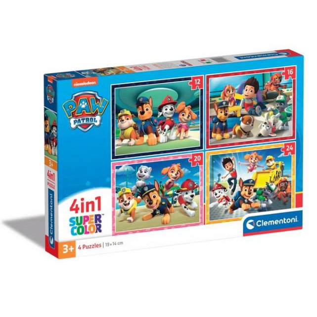 Clementoni Paw Patrol 4-in-1 puzzel