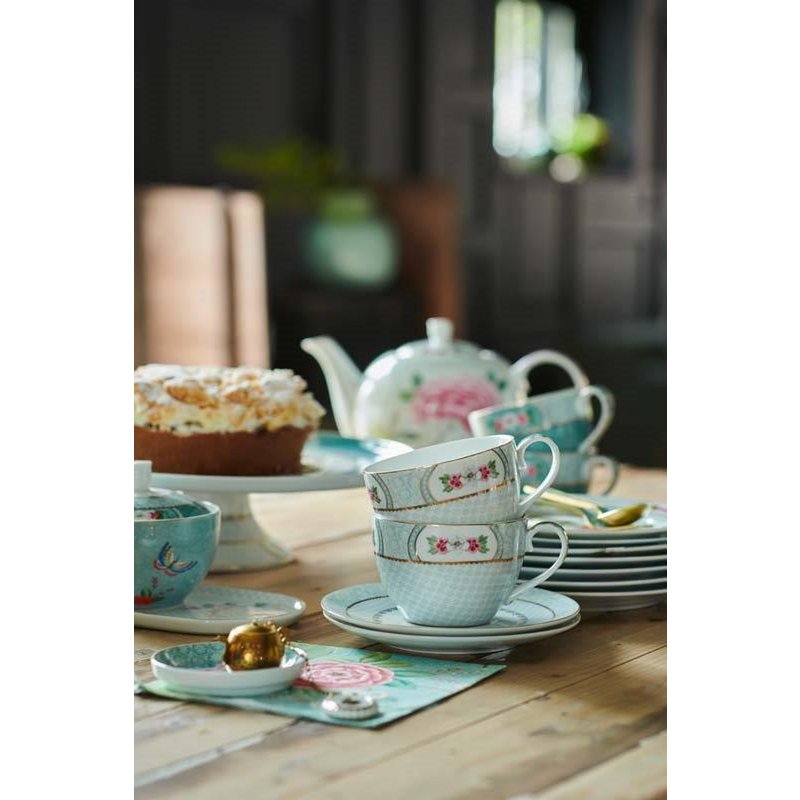 Plate Blushing Birds White 17cm