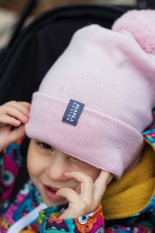 Kinder 100% Merino Wolle Winter Mütze