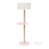 UFO Ashwood Stehlampe Puderrosa