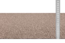 Alfombra para Interior y Exterior, Antideslizante - Uni Taupe Beige - 160 cm x 220 cm - Balcón Terraza Cocina, Resistente a los Rayos UV y a la Intemperie, Moderna Alfombra de jardín