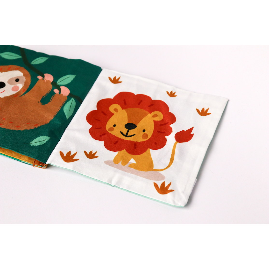 Babybook cloth book crisp - Jungle