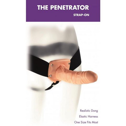 BOSSOFTOYS - 5-00168 - The Penetrator Strap -on - Flesh - Kinx - ABS