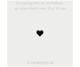 Mini Stamp · Heart af Judi-Kins